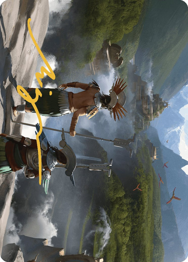 Magic | Glimpse the Core Art Card (Gold-Stamped Signature) [The Lost Caverns of Ixalan Art Series] | The Nerd Merchant