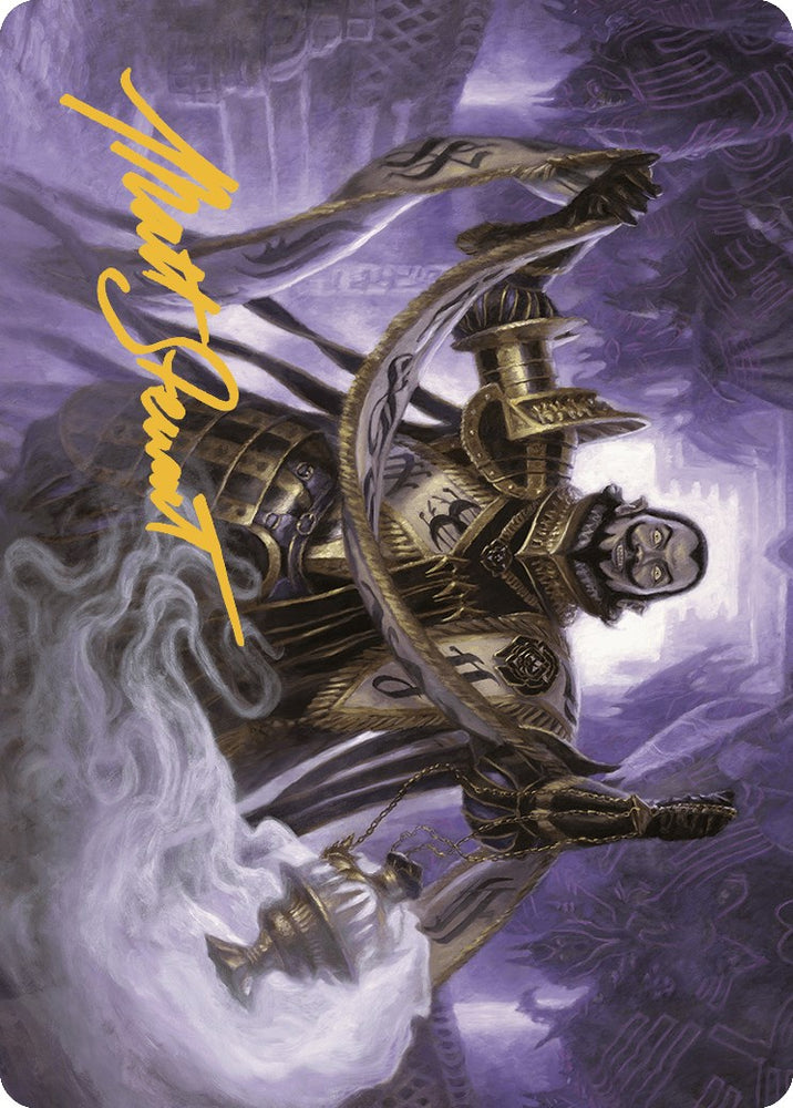 Magic | Clavileno, First of the Blessed Art Card (70/81) (Gold-Stamped Signature) [The Lost Caverns of Ixalan Art Series] | The Nerd Merchant