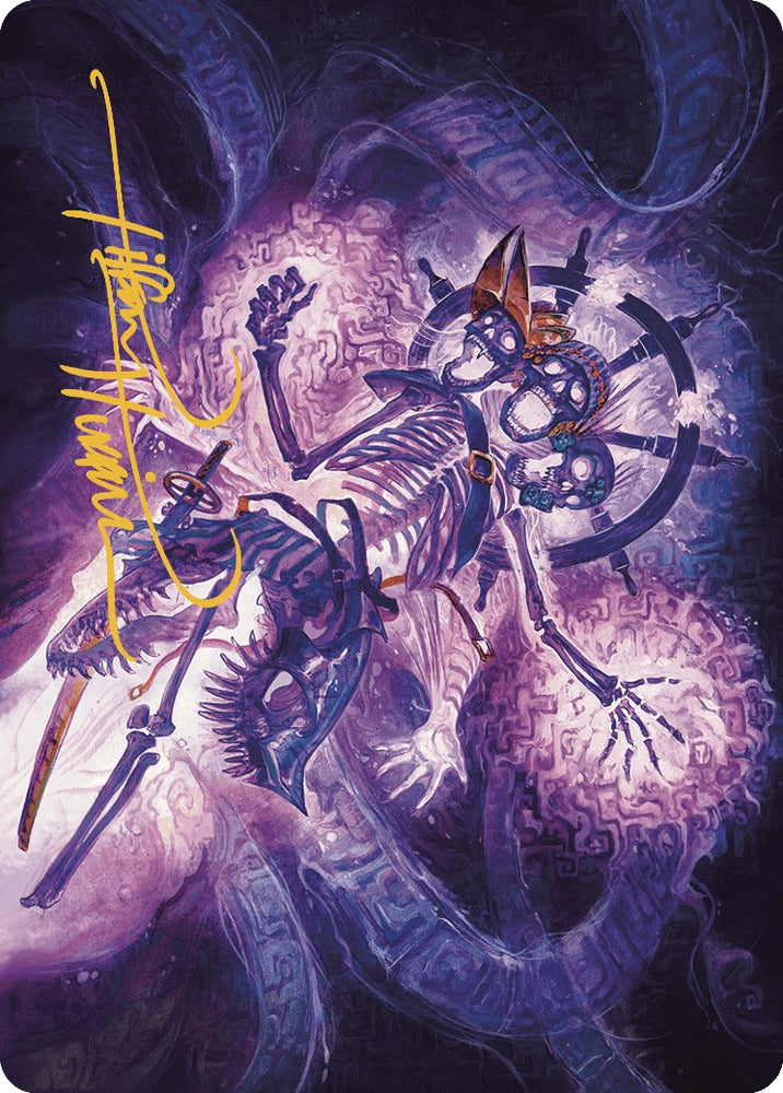 Magic | The Grim Captain Art Card (Gold-Stamped Signature) [The Lost Caverns of Ixalan Art Series] | The Nerd Merchant