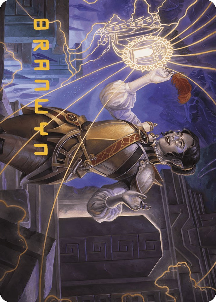 Magic | Amalia Benavides Aguirre Art Card (33/81) (Gold-Stamped Signature) [The Lost Caverns of Ixalan Art Series] | The Nerd Merchant