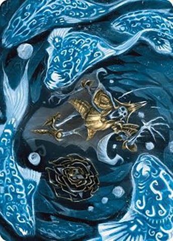 Magic | Eaten by Piranhas Art Card [The Lost Caverns of Ixalan Art Series] | The Nerd Merchant
