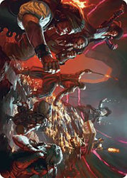 Magic | Hit the Mother Lode Art Card [The Lost Caverns of Ixalan Art Series] | The Nerd Merchant