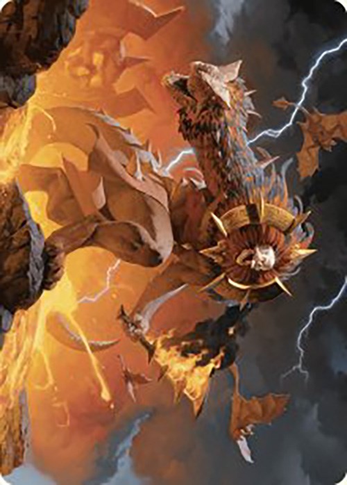 Magic | Ojer Axonil, Deepest Might Art Card (20/81) [The Lost Caverns of Ixalan Art Series] | The Nerd Merchant