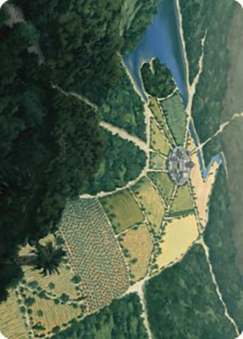 Magic | Restless Prairie Art Card [The Lost Caverns of Ixalan Art Series] | The Nerd Merchant