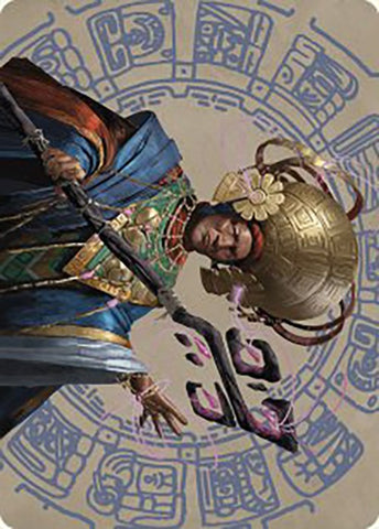 Magic | Akal Pakal, First Among Equals Art Card (46/81) [The Lost Caverns of Ixalan Art Series] | The Nerd Merchant