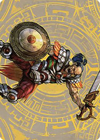 Magic | Inti, Seneschal of the Sun Art Card [The Lost Caverns of Ixalan Art Series] | The Nerd Merchant