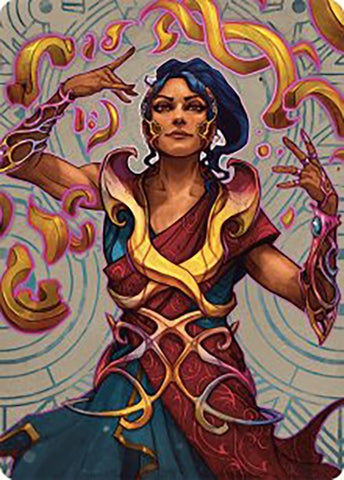 Magic | Saheeli, the Sun's Brilliance Art Card [The Lost Caverns of Ixalan Art Series] | The Nerd Merchant
