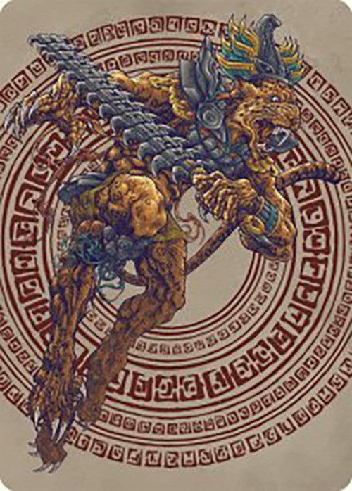 Magic | Sovereign Okinec Ahau Art Card [The Lost Caverns of Ixalan Art Series] | The Nerd Merchant