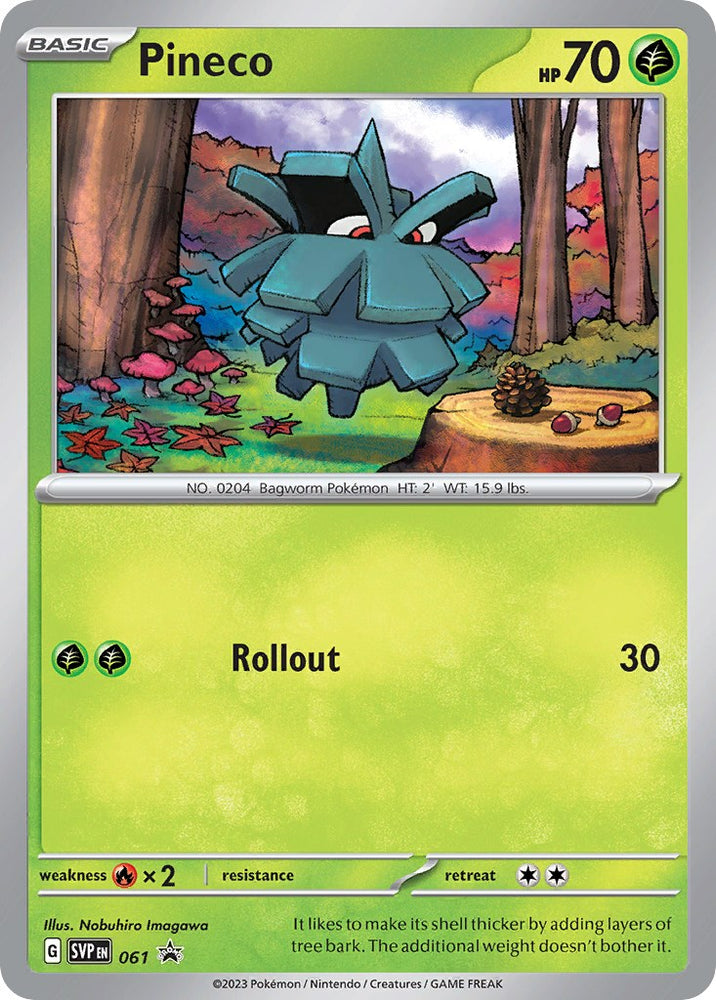 Pokemon | Pineco (061) [Scarlet & Violet 151] | The Nerd Merchant