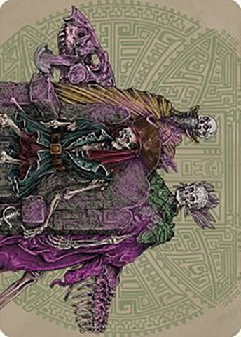 Magic | Throne of the Grim Captain Art Card [The Lost Caverns of Ixalan Art Series] | The Nerd Merchant
