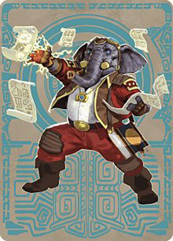 Magic | Quintorius Kand Art Card (65/81) [The Lost Caverns of Ixalan Art Series] | The Nerd Merchant