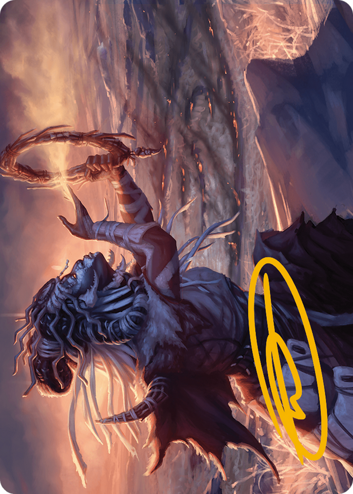 Magic | Witch Enchanter Art Card (Gold-Stamped Signature) [Modern Horizons 3 Art Series] | The Nerd Merchant