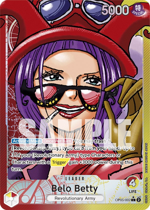 One Piece | Belo Betty (Alternate Art) [Awakening of the New Era] | The Nerd Merchant
