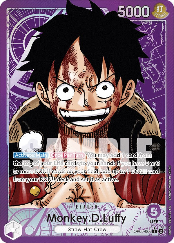 One Piece | Monkey.D.Luffy (Alternate Art) [Awakening of the New Era] | The Nerd Merchant