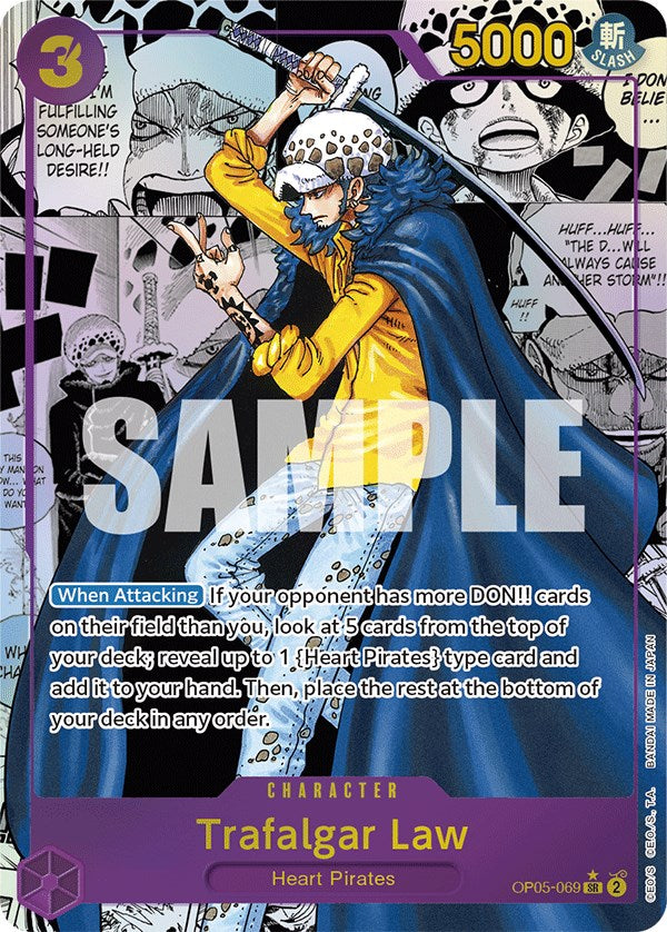 One Piece | Trafalgar Law (Alternate Art)(Manga) [Awakening of the New Era] | The Nerd Merchant