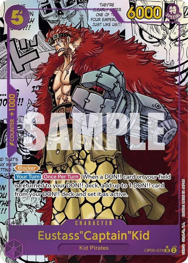 One Piece | Eustass"Captain"Kid (Alternate Art)(Manga) [Awakening of the New Era] | The Nerd Merchant