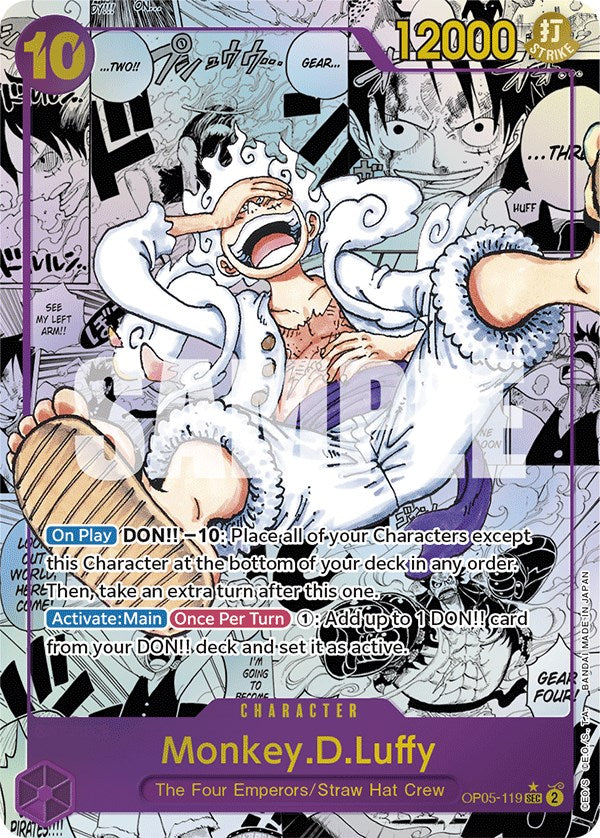 One Piece | Monkey.D.Luffy (Alternate Art)(Manga) [Awakening of the New Era] | The Nerd Merchant