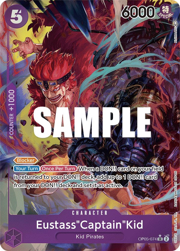 One Piece | Eustass"Captain"Kid (Alternate Art) [Awakening of the New Era] | The Nerd Merchant