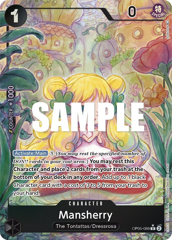 One Piece | Mansherry (Alternate Art) [Awakening of the New Era] | The Nerd Merchant
