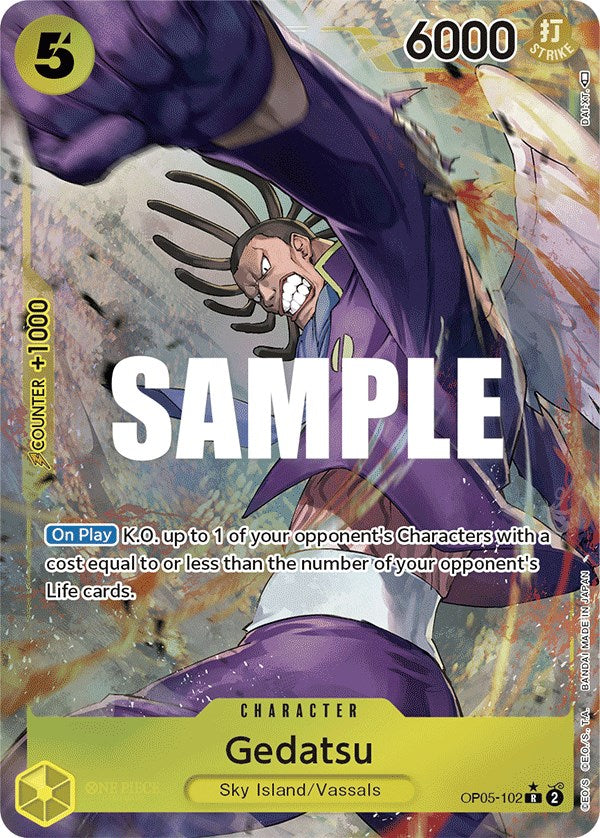 One Piece | Gedatsu (Alternate Art) [Awakening of the New Era] | The Nerd Merchant
