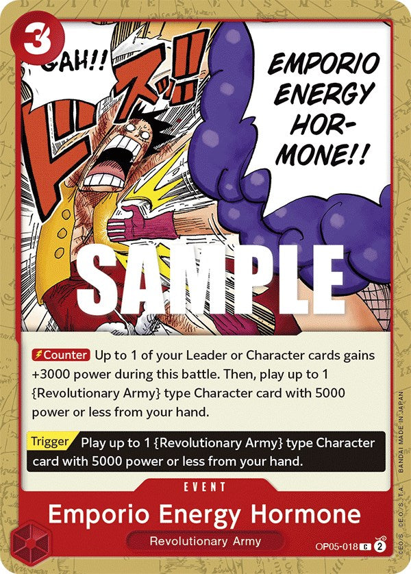 One Piece | Emporio Energy Hormone [Awakening of the New Era] | The Nerd Merchant