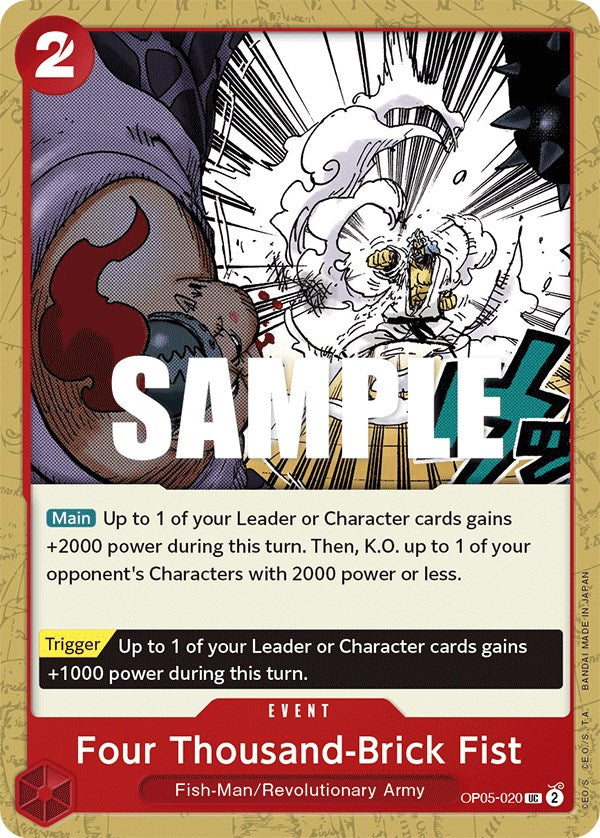 One Piece | Four Thousand-Brick Fist [Awakening of the New Era] | The Nerd Merchant