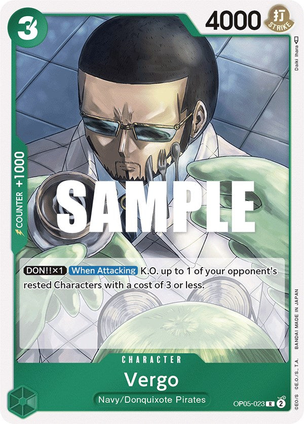 One Piece | Vergo [Awakening of the New Era] | The Nerd Merchant
