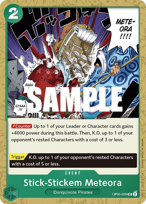 One Piece | Stick-Stickem Meteora [Awakening of the New Era] | The Nerd Merchant