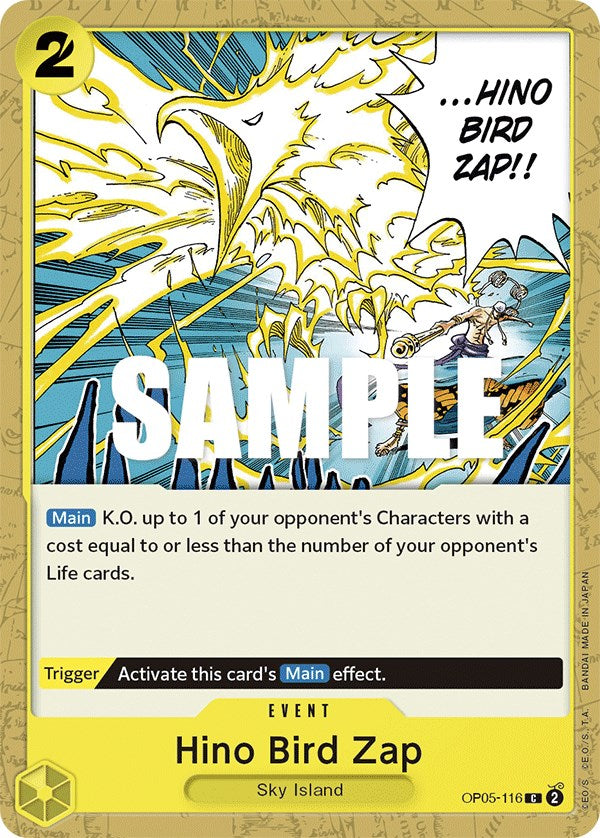 One Piece | Hino Bird Zap [Awakening of the New Era] | The Nerd Merchant