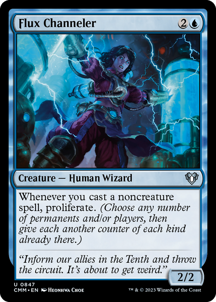 Magic | Flux Channeler [Commander Masters] | The Nerd Merchant