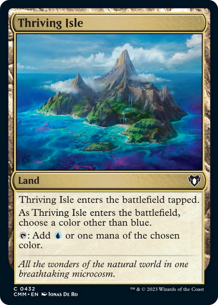 Magic | Thriving Isle [Commander Masters] | The Nerd Merchant