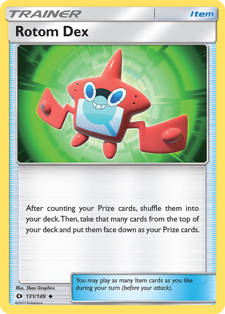 Pokemon | Rotom Dex (131/149) [Sun & Moon: Base Set] | The Nerd Merchant