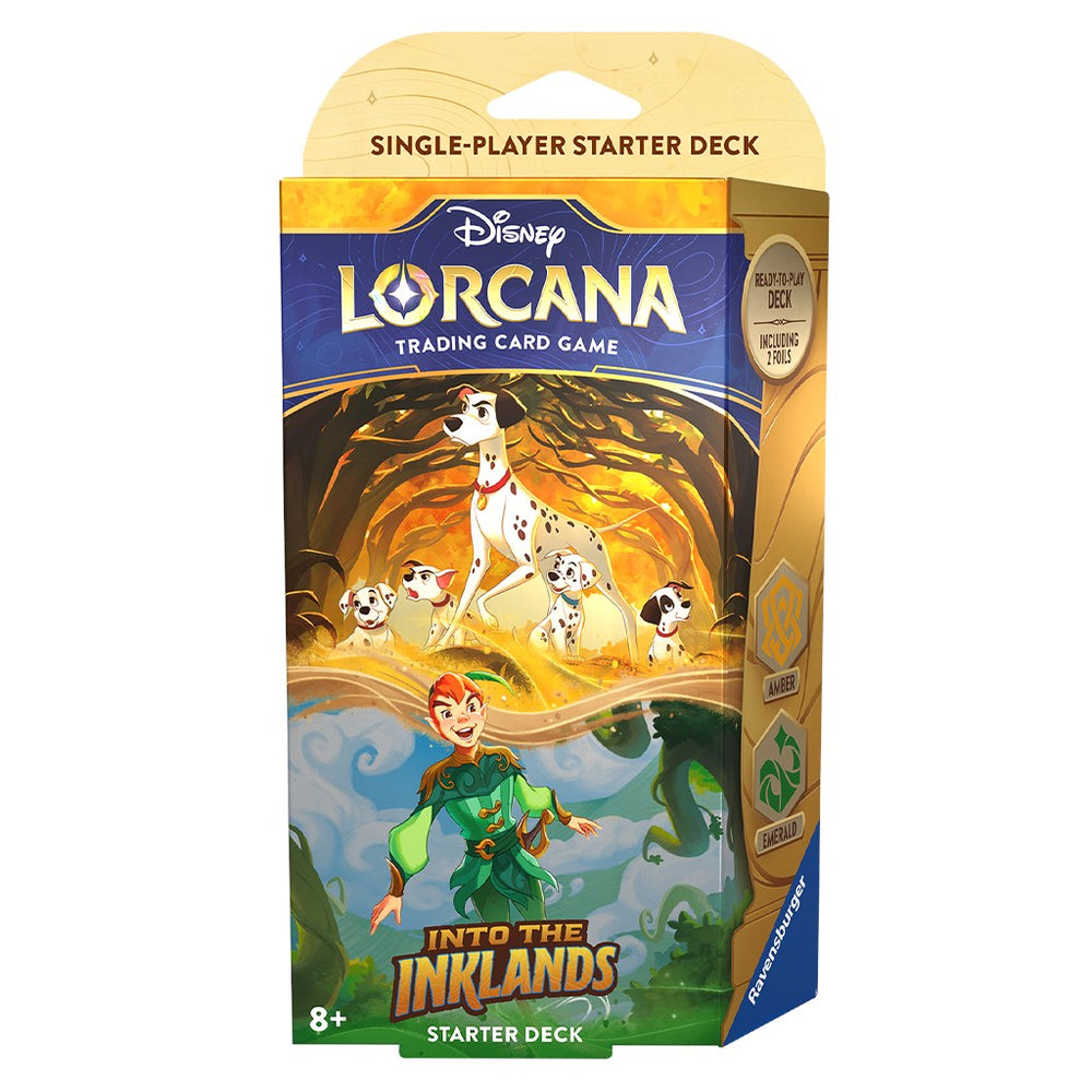 Lorcana | Into the Inklands - Starter Deck (Amber & Emerald) | The Nerd Merchant