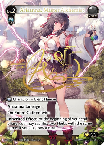 Arisanna, Master Alchemist (CSR) (005B) (005B) [Alchemical Revolution]