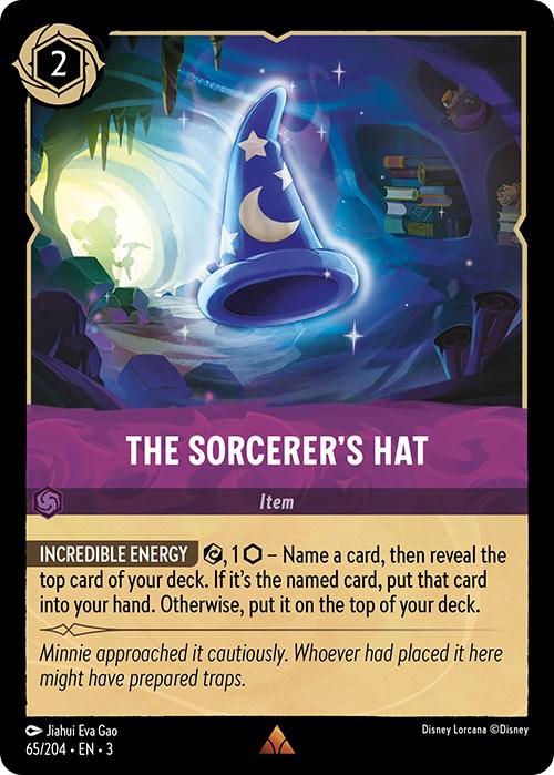 Lorcana | The Sorcerer's Hat (65/204) [Into the Inklands] | The Nerd Merchant
