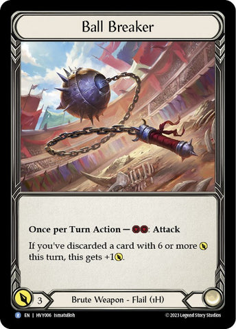Flesh and Blood TCG | Ball Breaker [HVY006] (Heavy Hitters)  Cold Foil | The Nerd Merchant