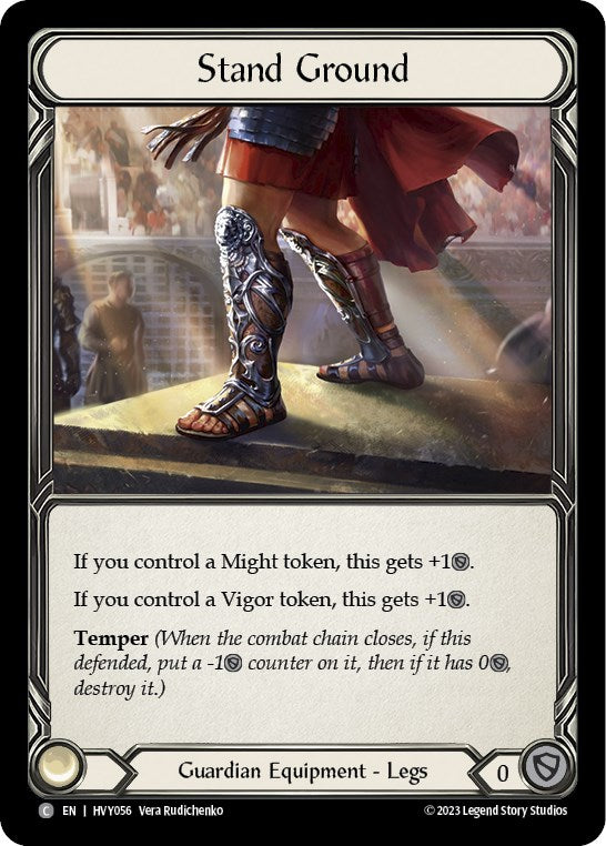 Flesh and Blood TCG | Stand Ground [HVY056] (Heavy Hitters) | The Nerd Merchant