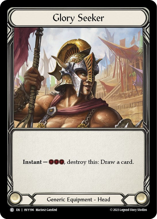 Flesh and Blood TCG | Glory Seeker [HVY196] (Heavy Hitters)  Cold Foil | The Nerd Merchant