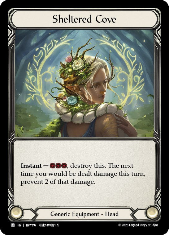 Flesh and Blood TCG | Sheltered Cove [HVY197] (Heavy Hitters)  Cold Foil | The Nerd Merchant