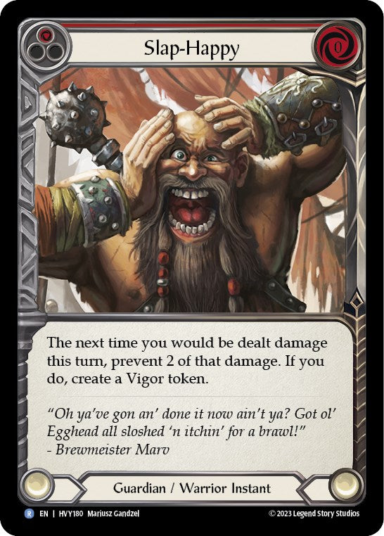 Flesh and Blood TCG | Slap-Happy [HVY180] (Heavy Hitters) | The Nerd Merchant