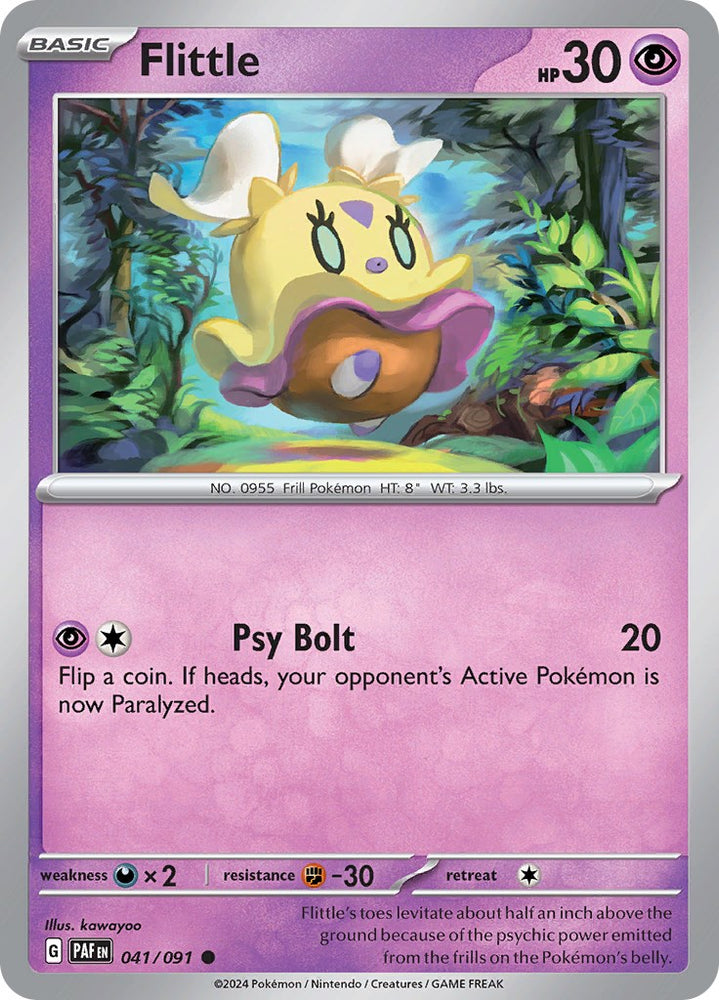 Pokemon | Flittle (041/091) [Scarlet & Violet: Paldean Fates] | The Nerd Merchant