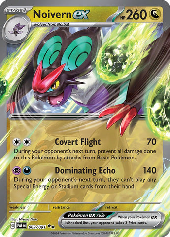 Pokemon | Noivern ex (069/091) [Scarlet & Violet: Paldean Fates] | The Nerd Merchant