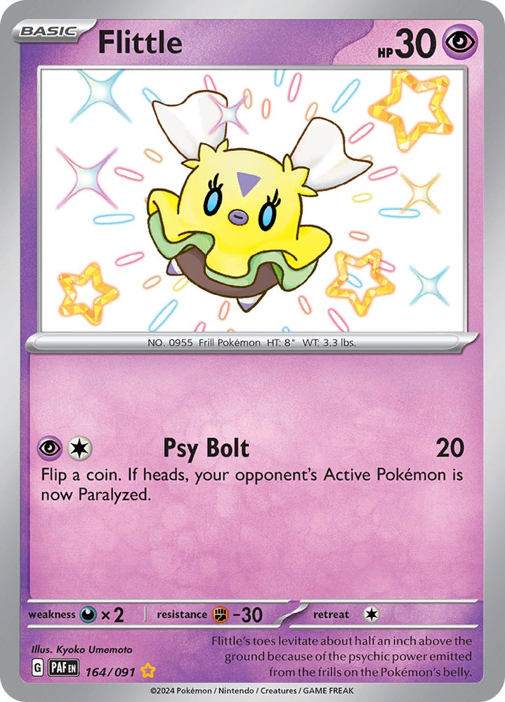 Pokemon | Flittle (164/091) [Scarlet & Violet: Paldean Fates] | The Nerd Merchant