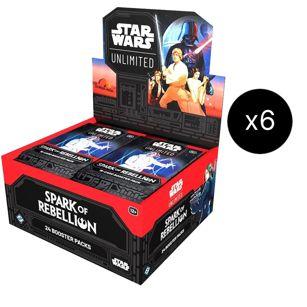 Star Wars Unlimited | Spark of Rebellion - Booster Case | The Nerd Merchant