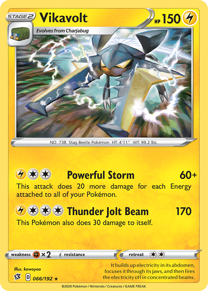 Pokemon | Vikavolt (066/192) [Sword & Shield: Rebel Clash] | The Nerd Merchant