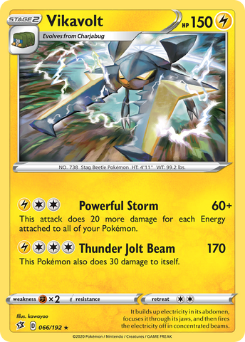 Pokemon | Vikavolt (066/192) [Sword & Shield: Rebel Clash] | The Nerd Merchant