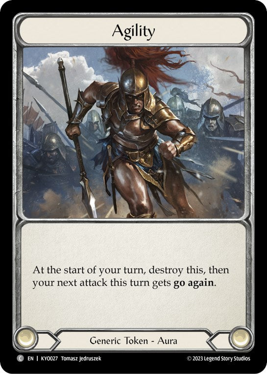 Flesh and Blood TCG | Agility [KYO027] (Heavy Hitters Kayo Blitz Deck) | The Nerd Merchant