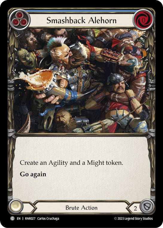 Flesh and Blood TCG | Smashback Alehorn [RNR027] (Rhinar Hero Deck) | The Nerd Merchant