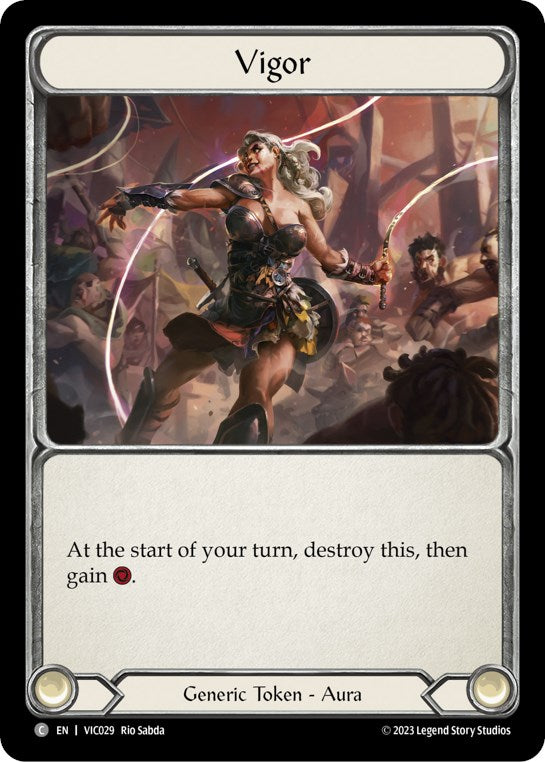 Flesh and Blood TCG | Vigor [VIC029] (Heavy Hitters Victor Blitz Deck) | The Nerd Merchant