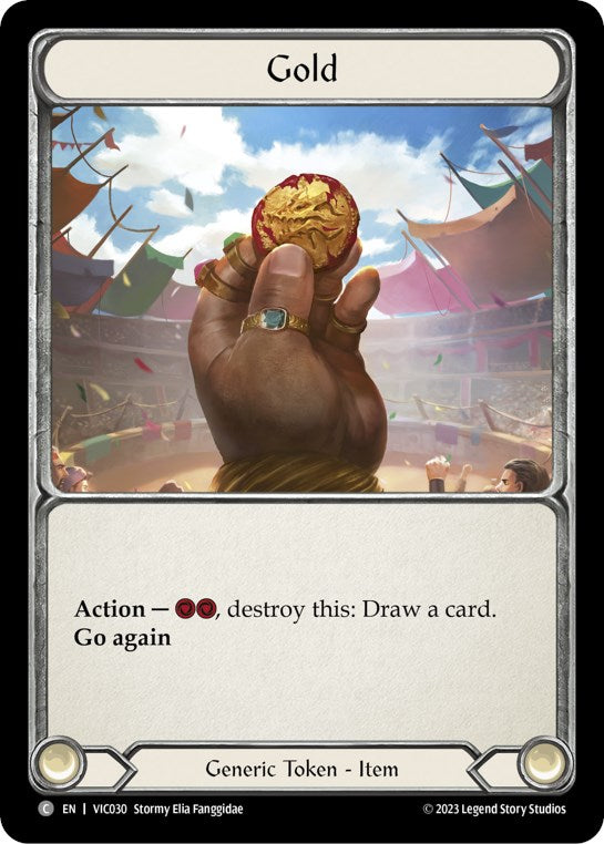 Flesh and Blood TCG | Gold [VIC030] (Heavy Hitters Victor Blitz Deck) | The Nerd Merchant